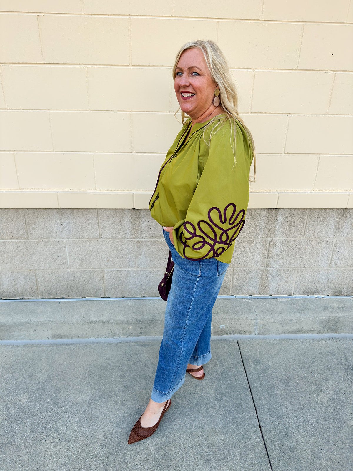 Meadowlace Soutache Blouse - The Pink Pineapple 850