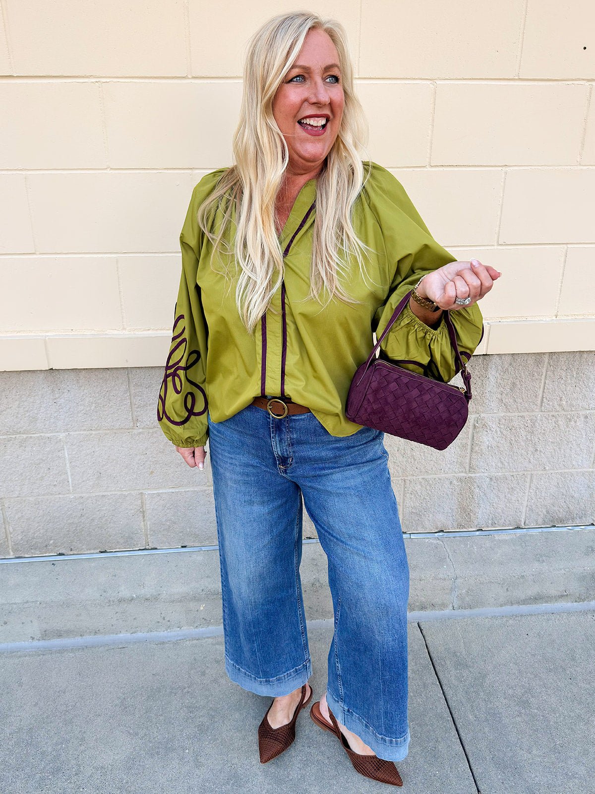 Meadowlace Soutache Blouse - The Pink Pineapple 850