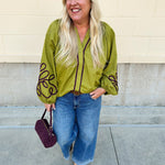 Meadowlace Soutache Blouse - The Pink Pineapple 850