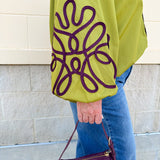 Meadowlace Soutache Blouse - The Pink Pineapple 850