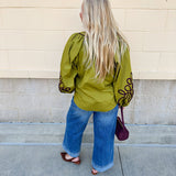 Meadowlace Soutache Blouse - The Pink Pineapple 850