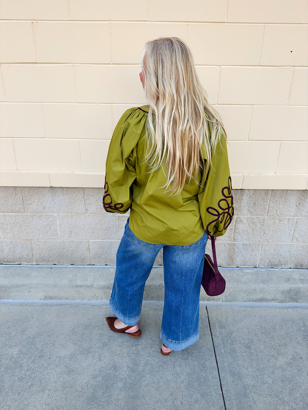 Meadowlace Soutache Blouse - The Pink Pineapple 850