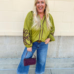 Meadowlace Soutache Blouse - The Pink Pineapple 850