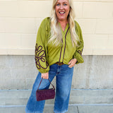 Meadowlace Soutache Blouse - The Pink Pineapple 850