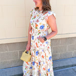 Meadowlight Whimsy Midi Dress - The Pink Pineapple 850