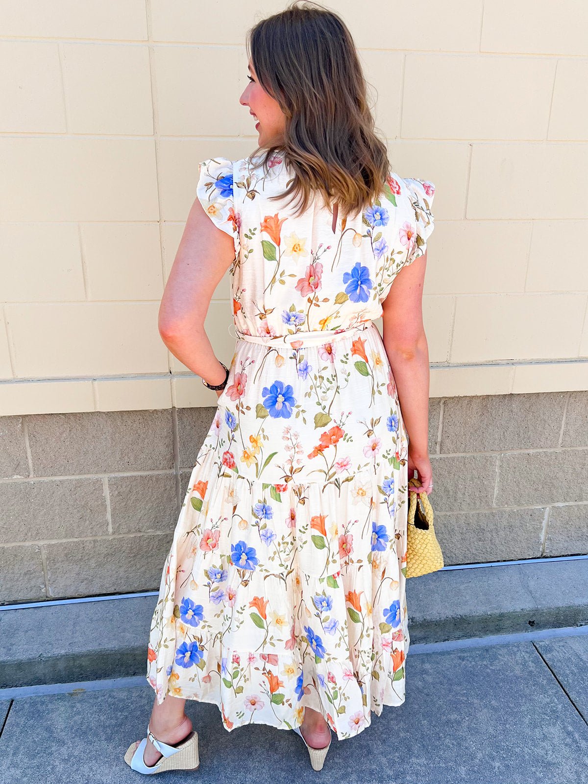 Meadowlight Whimsy Midi Dress - The Pink Pineapple 850
