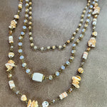 Medina Necklace Beige - The Pink Pineapple 850