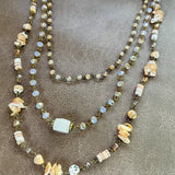 Medina Necklace Beige - The Pink Pineapple 850