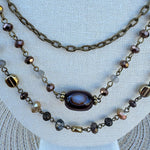 Medina Necklace Tiger's Eye - The Pink Pineapple 850