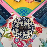 Mediterranean Tile Print Dice Dish - The Pink Pineapple 850
