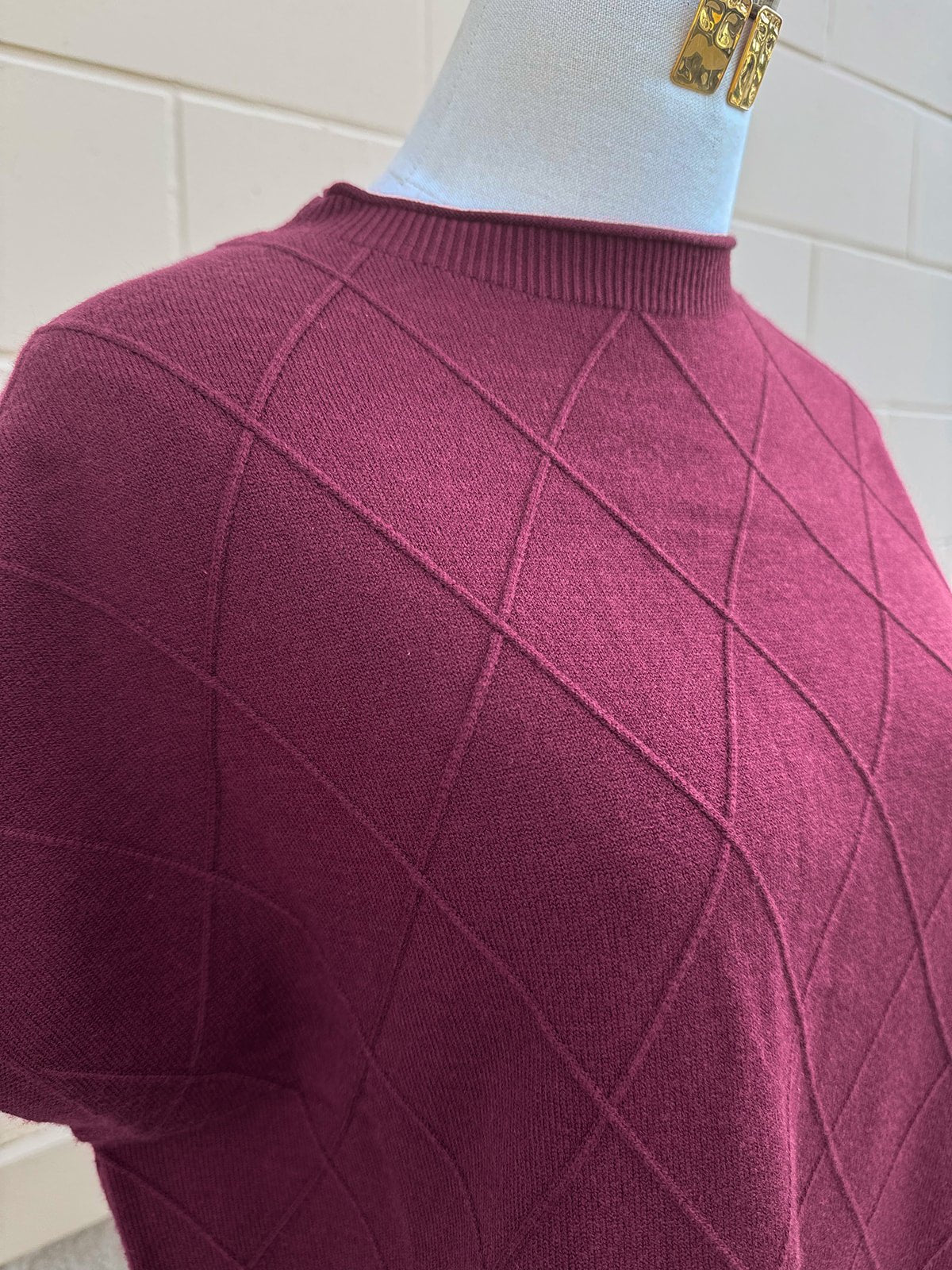 Merlot Moment Top - The Pink Pineapple 850