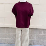 Merlot Moment Top - The Pink Pineapple 850