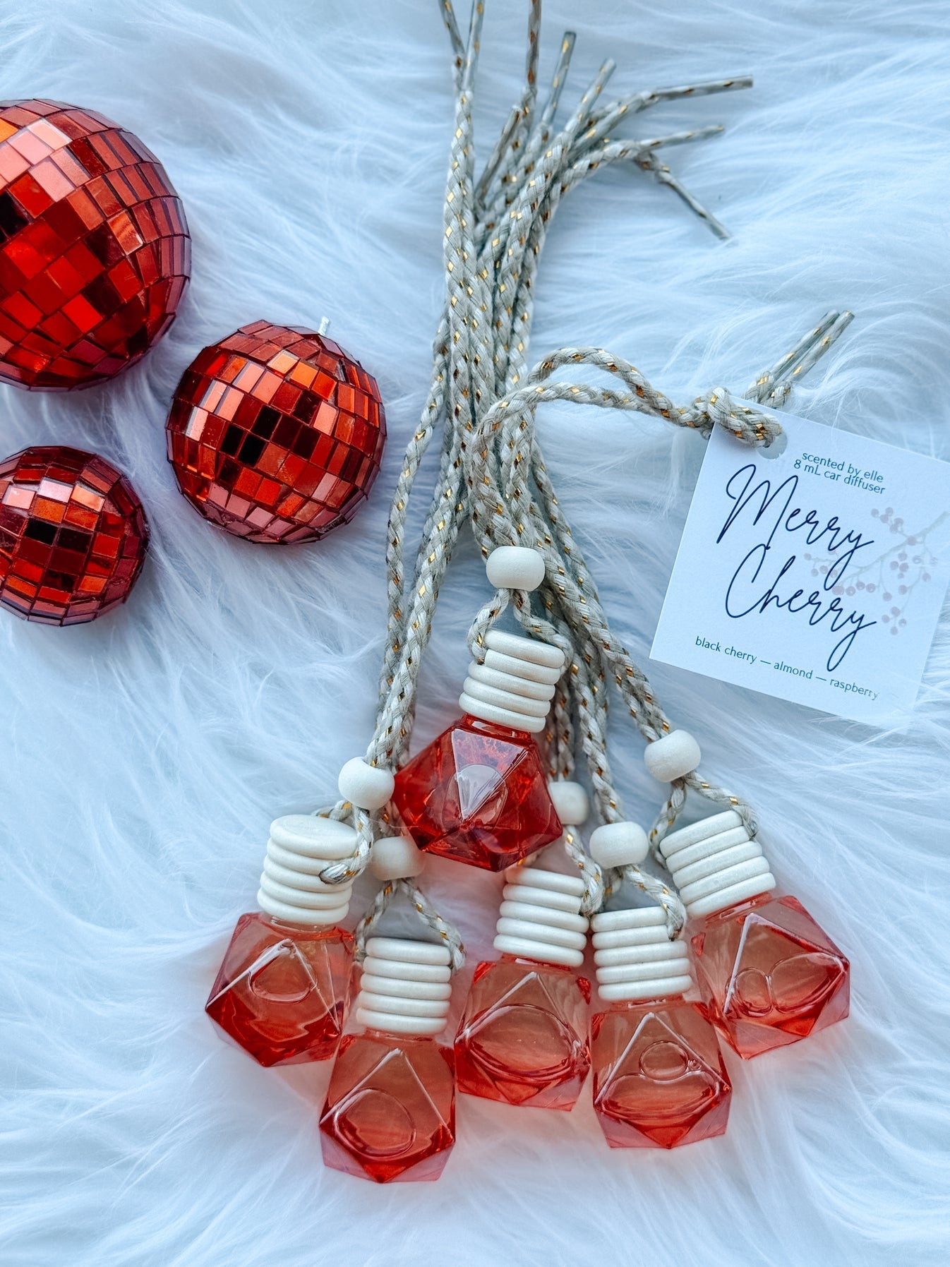 Merry Cherry Car Diffuser - The Pink Pineapple 850