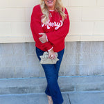 Merry Scalloped Sweater - The Pink Pineapple 850