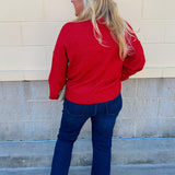 Merry Scalloped Sweater - The Pink Pineapple 850