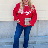 Merry Scalloped Sweater - The Pink Pineapple 850