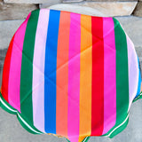 Merry Stripe Square Scarf - The Pink Pineapple 850