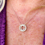 Michelle McDowell Anderson Initial Necklace - The Pink Pineapple 850