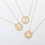 Michelle McDowell Anderson Initial Necklace - The Pink Pineapple 850