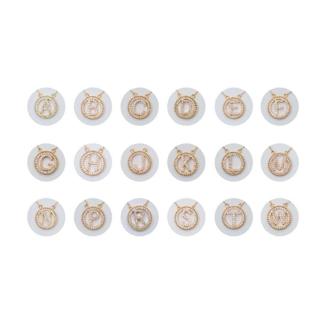 Michelle McDowell Anderson Initial Necklace - The Pink Pineapple 850