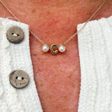 Michelle McDowell Luxe Charm Necklace Bar - The Pink Pineapple 850