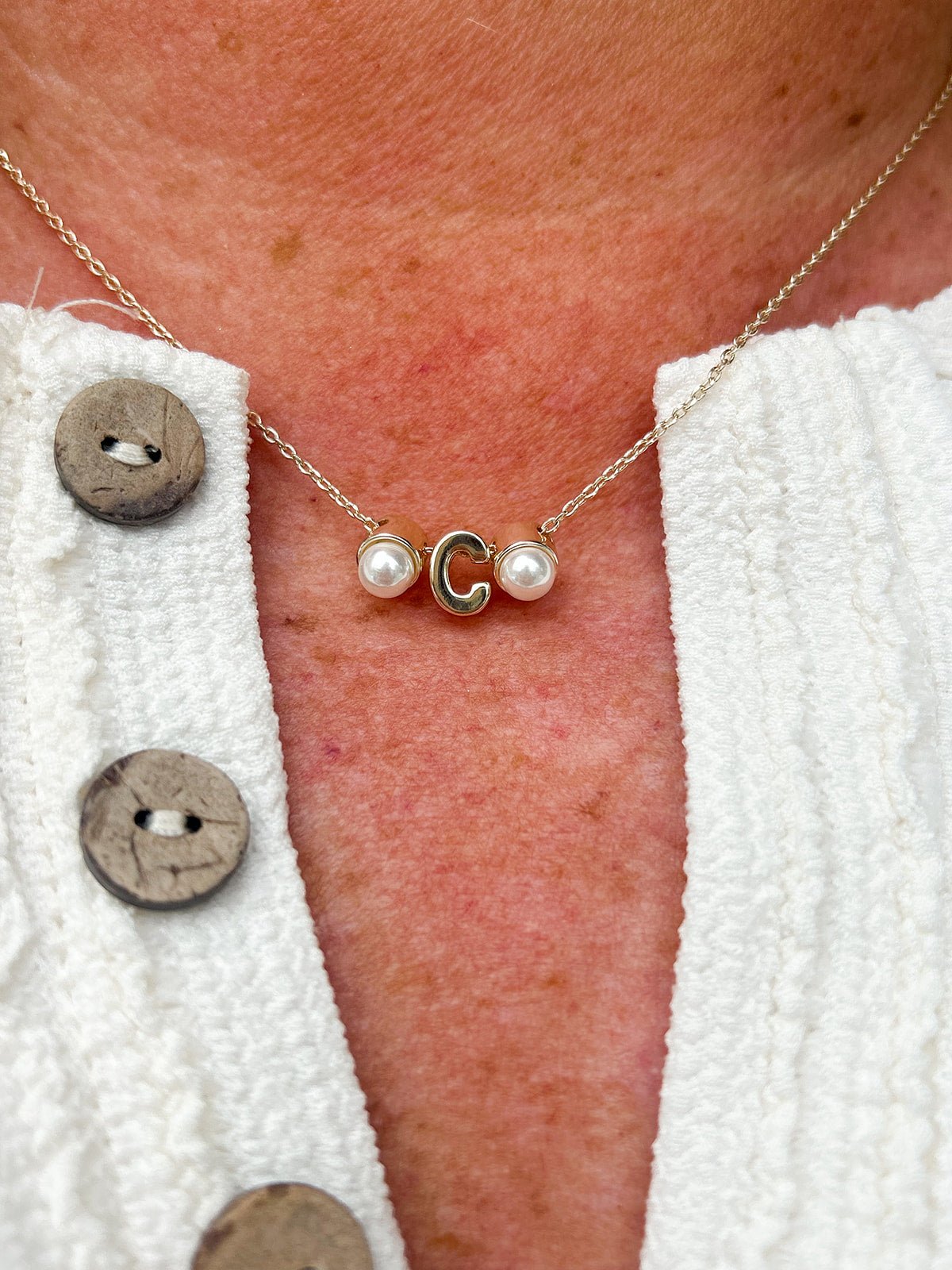 Michelle McDowell Luxe Charm Necklace Bar - The Pink Pineapple 850