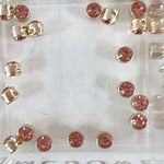 Michelle McDowell Luxe Charm Necklace Bar - The Pink Pineapple 850