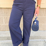 Midnight Ease Wide Leg Pants - The Pink Pineapple 850
