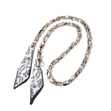 Midnight Garden Scarf Bag Strap - The Pink Pineapple 850