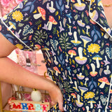 Midnight Meadow Pajama Top - The Pink Pineapple 850