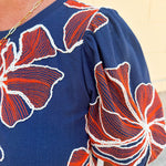Midnight Mosaic Top - The Pink Pineapple 850