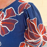 Midnight Mosaic Top - The Pink Pineapple 850