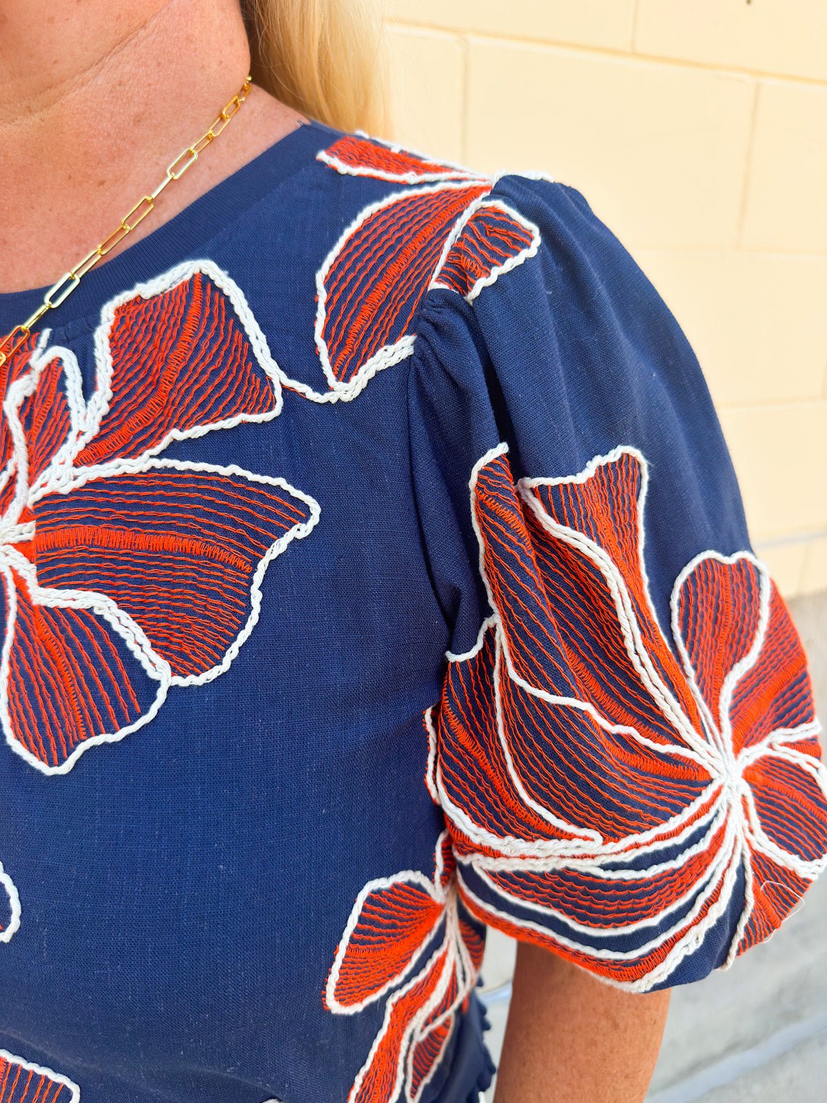 Midnight Mosaic Top - The Pink Pineapple 850