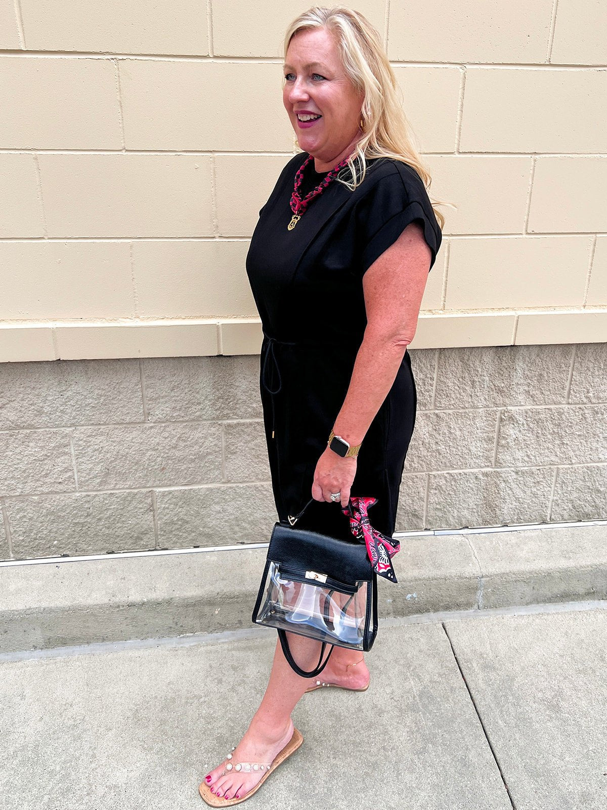 Midnight Motion Cinch Waist Mini Dress - The Pink Pineapple 850