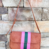 Milano Shoulder Bag in Ginger - The Pink Pineapple 850