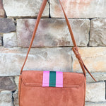 Milano Shoulder Bag in Ginger - The Pink Pineapple 850
