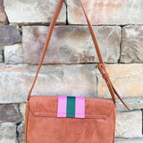 Milano Shoulder Bag in Ginger - The Pink Pineapple 850