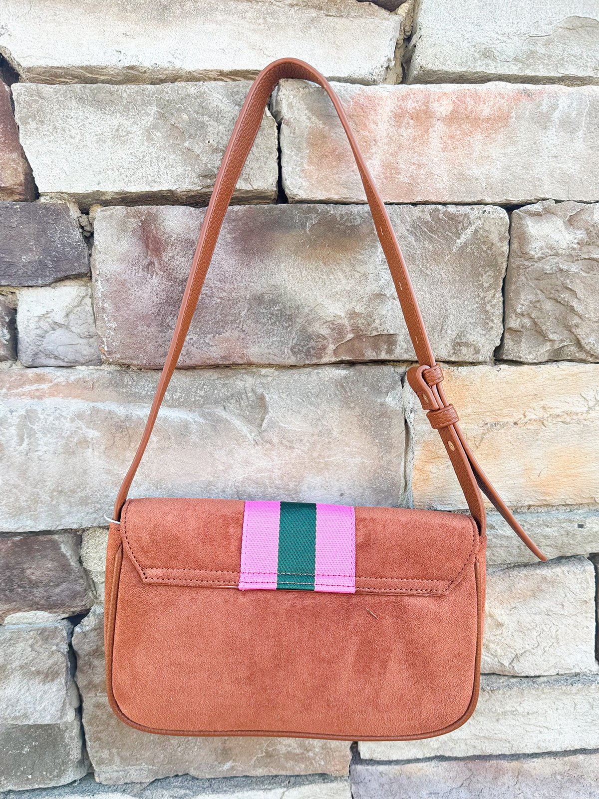 Milano Shoulder Bag in Ginger - The Pink Pineapple 850