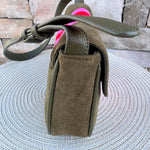 Milano Shoulder Bag in Olive - The Pink Pineapple 850