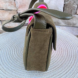 Milano Shoulder Bag in Olive - The Pink Pineapple 850