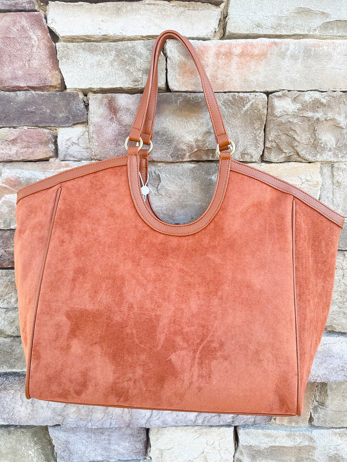 Milano Tote in Ginger - The Pink Pineapple 850