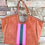 Milano Tote in Ginger - The Pink Pineapple 850