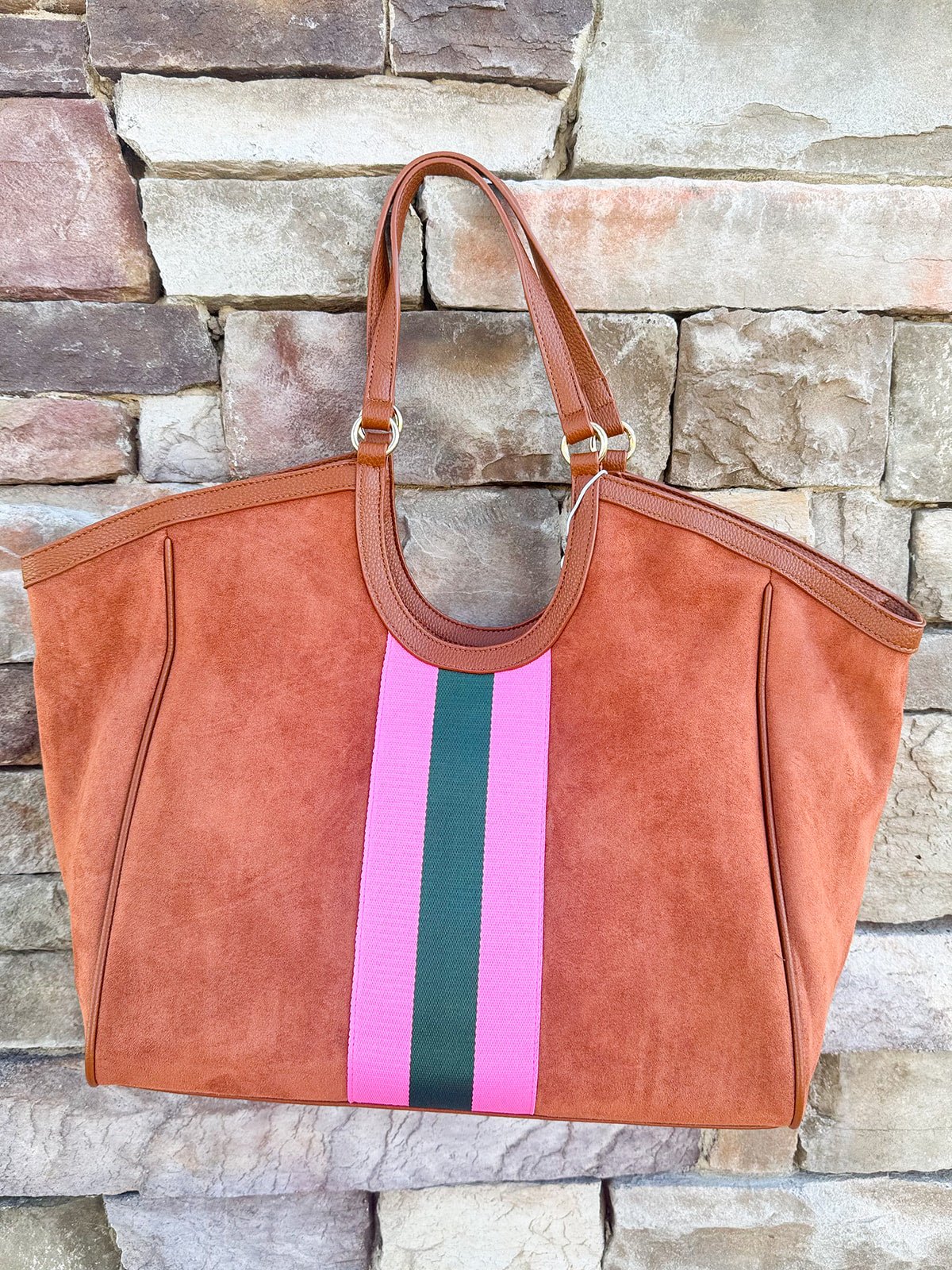 Milano Tote in Ginger - The Pink Pineapple 850