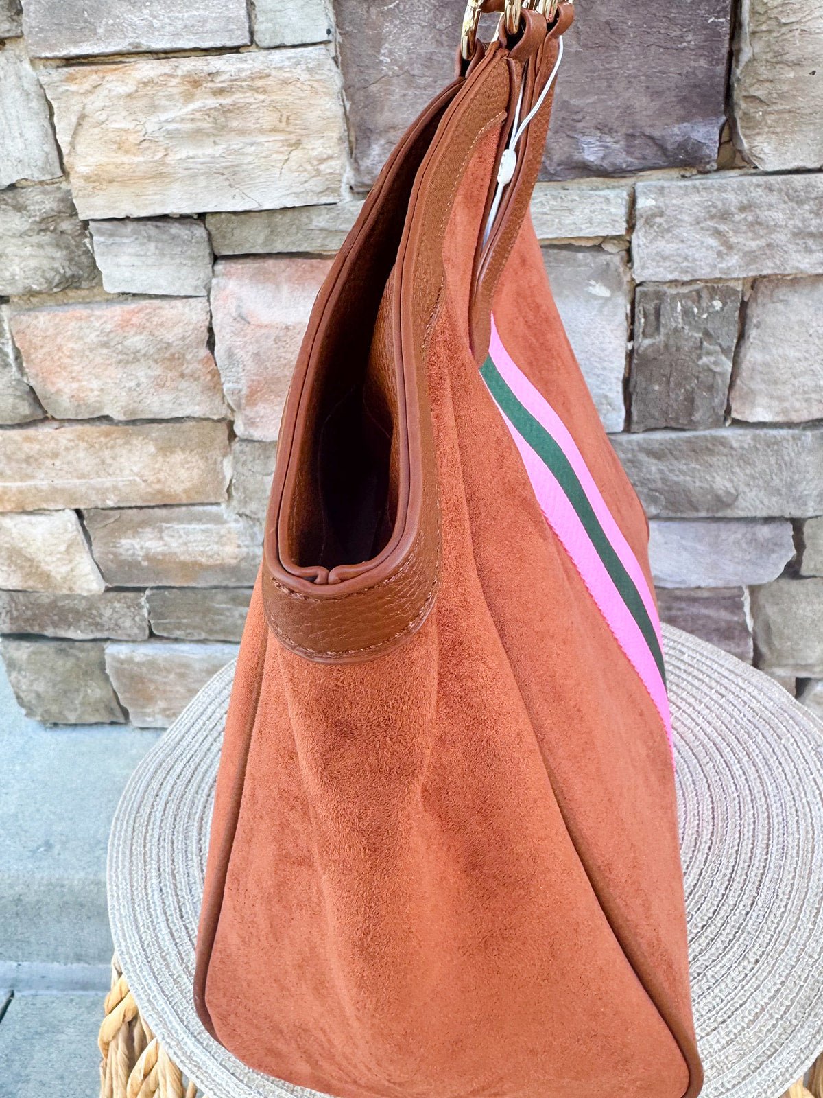 Milano Tote in Ginger - The Pink Pineapple 850