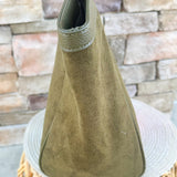 Milano Tote in Olive - The Pink Pineapple 850