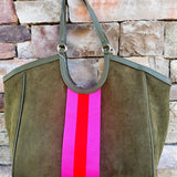 Milano Tote in Olive - The Pink Pineapple 850