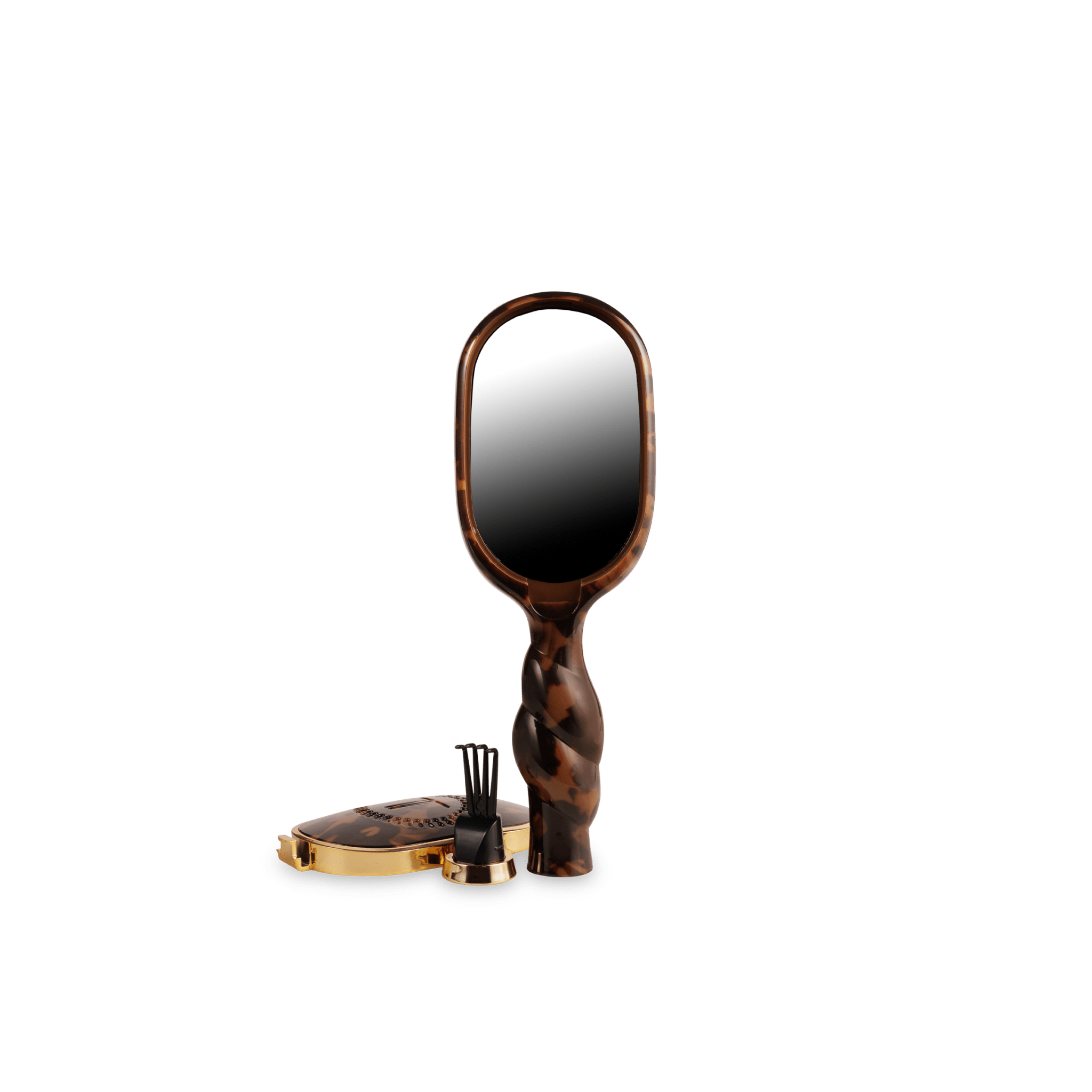 Mini Boar Brush | Tortoise - The Pink Pineapple 850