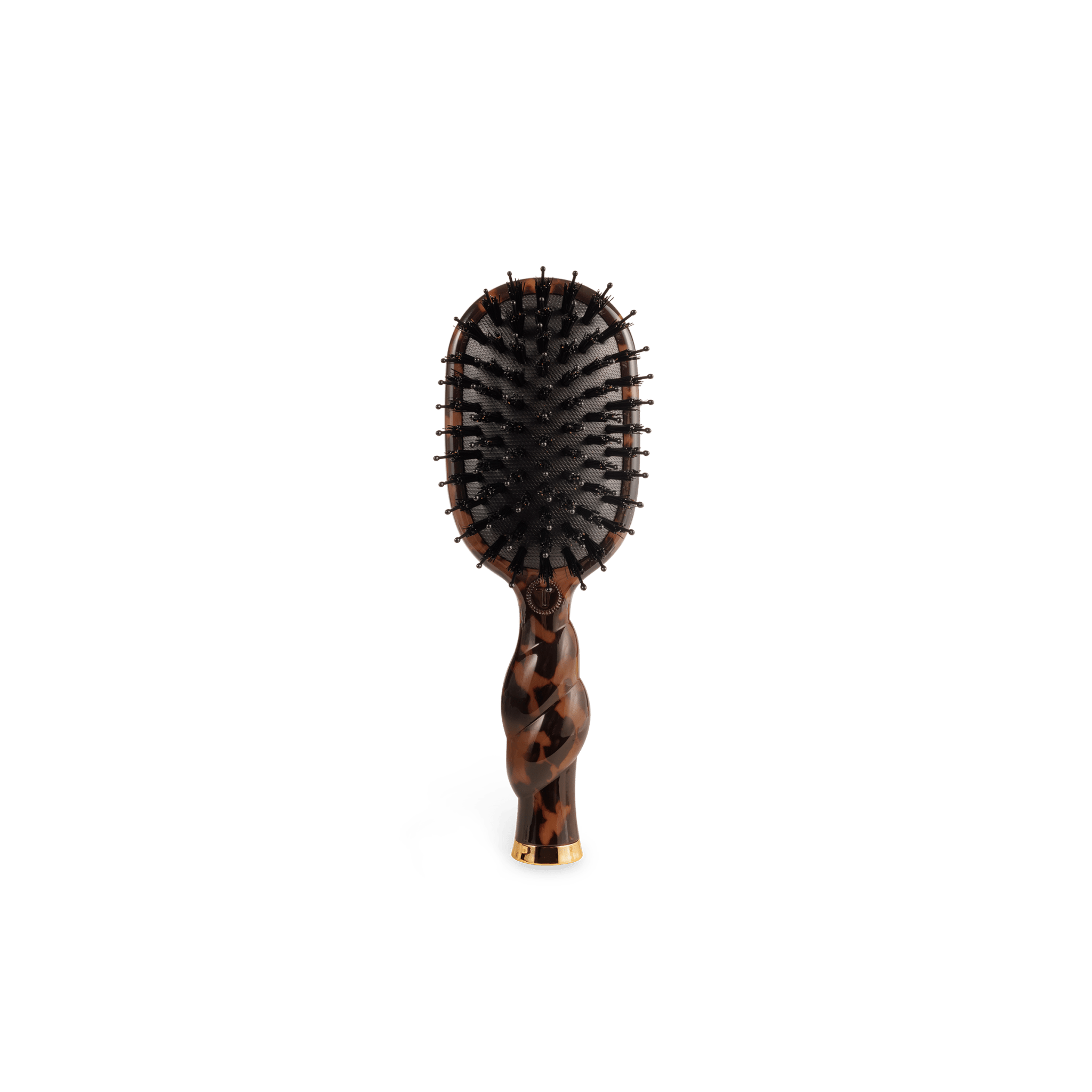 Mini Boar Brush | Tortoise - The Pink Pineapple 850