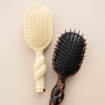 Mini Detangler Brush for Medium Hair - Tan - The Pink Pineapple 850