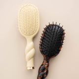 Mini Detangler Brush for Medium Hair - Tan - The Pink Pineapple 850